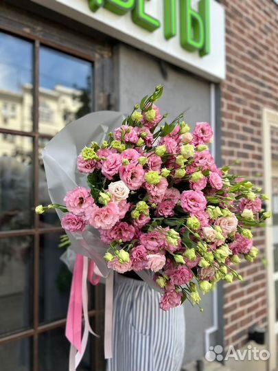Букеты из эустомы