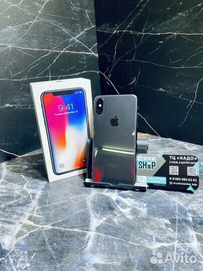iPhone X 256 GB Space Gray Б/У