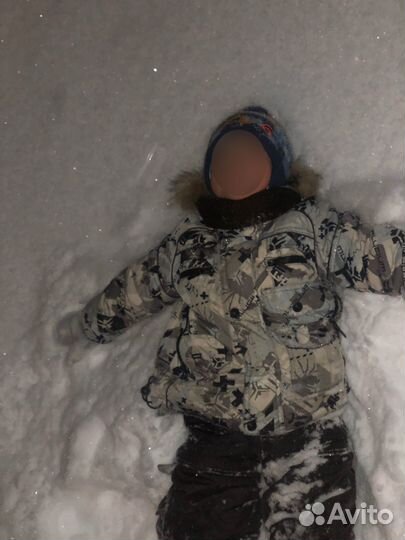 Зимний костюм для мальчика 110