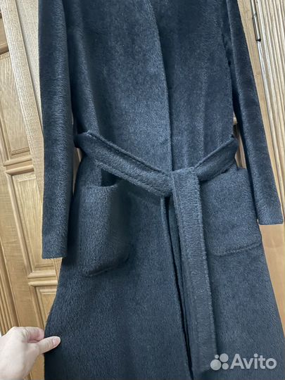 Пальто черное Италия