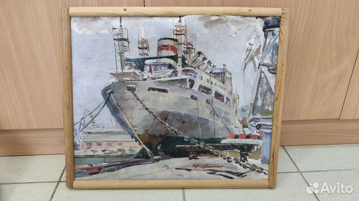 Картина СССР Корабль