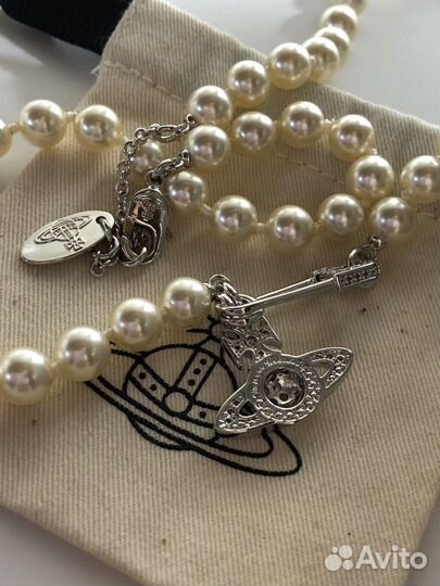 Vivienne Westwood оригинал жемчужный чокер