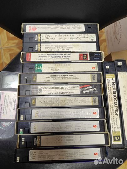Видеокассеты vhs