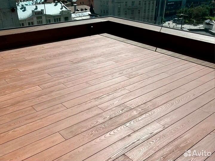 Террасная доска термоясень