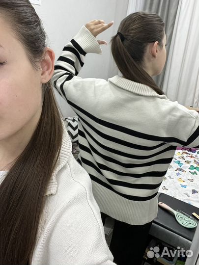 Кофта полузамок женская