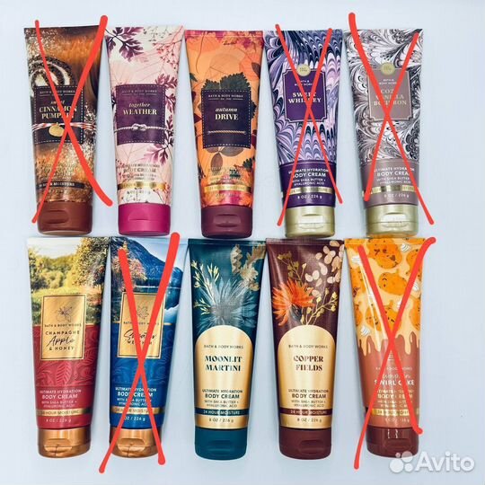 Крем для тела Bath and Body Works