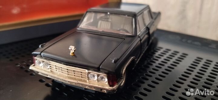 Модель ЗИЛ-117 матовый чёрный редкий