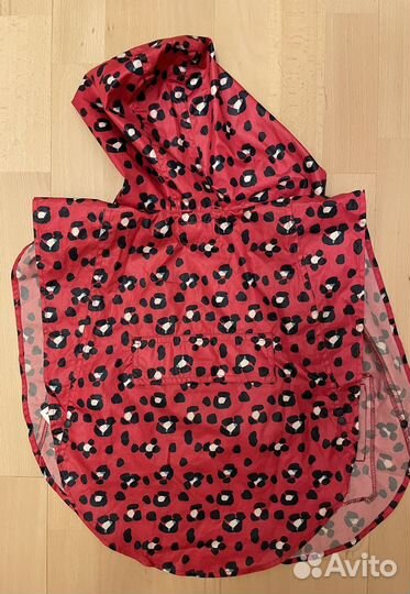 Дождевик с капюшоном, 1-2 года