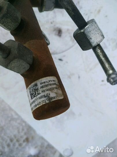 Топливная рампа рено дастер дизель