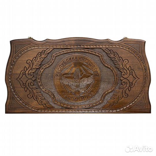 Нарды резные Герб Ингушетии Rasulov