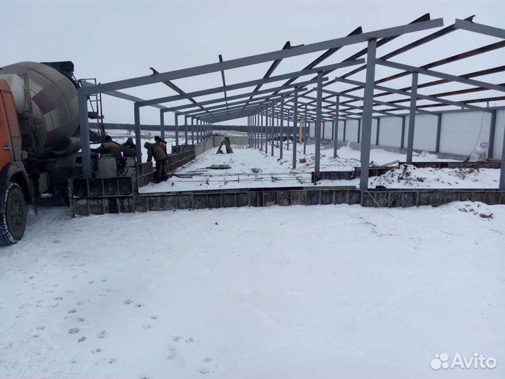 Ангар, коровник, крытый ток, магазин