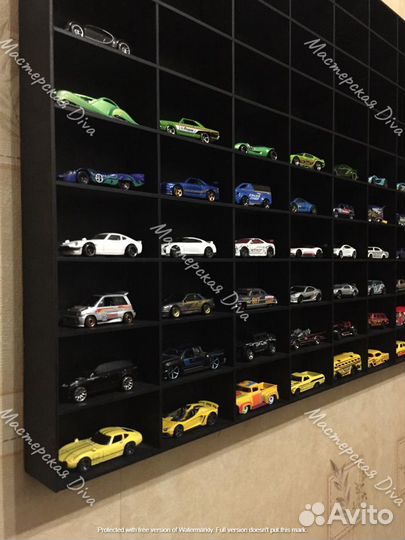 Полка для машинок, гараж Hot Wheels