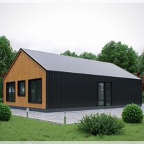 Дом барнхаус 93 м2 под ключ