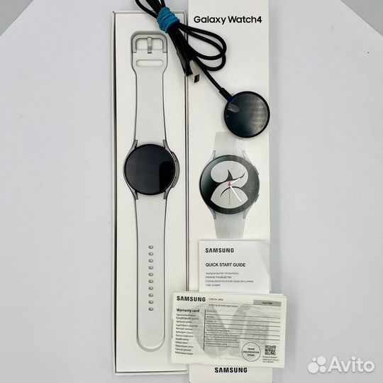Смарт часы Samsung Galaxy Watch4 40mm серебро (SM