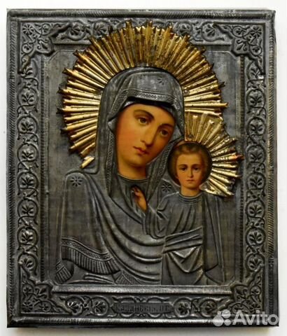 Икона Казанская Богоматерь