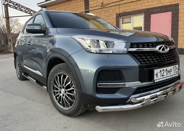 Chery Tiggo 4 2019 Рестайлинг Порог труба с просту