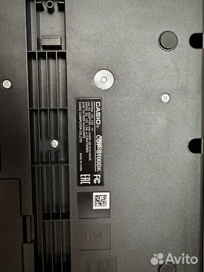 Цифровое пианино casio cdp-s100bk