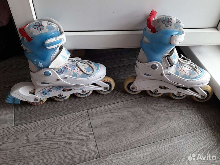 Детские ролики и защита с 31 по 35размер