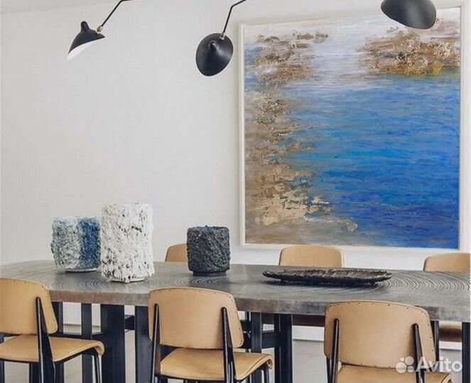 Современная картина маслом Абстракция