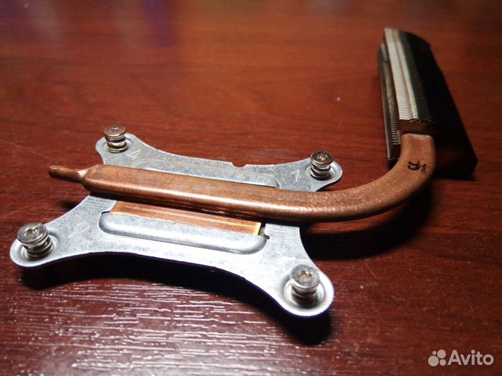 Радиатор охлаждения процессора ноутбука samsung