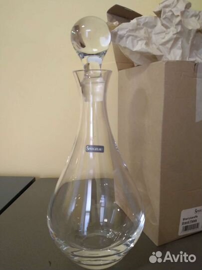 Штоф графин хрустальный новый