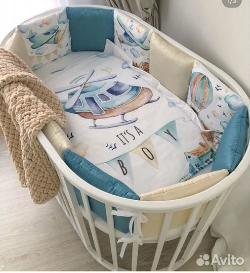 Бортики, конверт, простынь шью на заказ