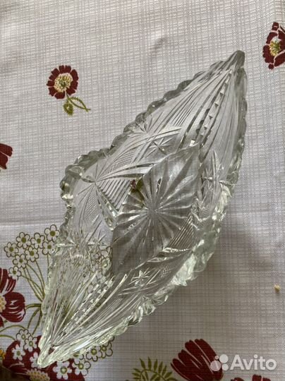 Ваза хрустальная СССР