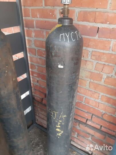 Баллон углекислотный 40 л бу, аренда. Кислород