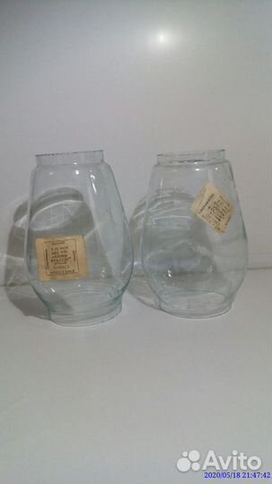 Колба для керосиновой лампы летучая мышь СССР