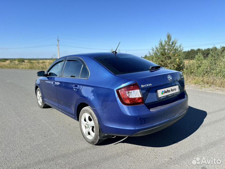 Skoda Rapid 1.6 МТ, 2017, 119 941 км