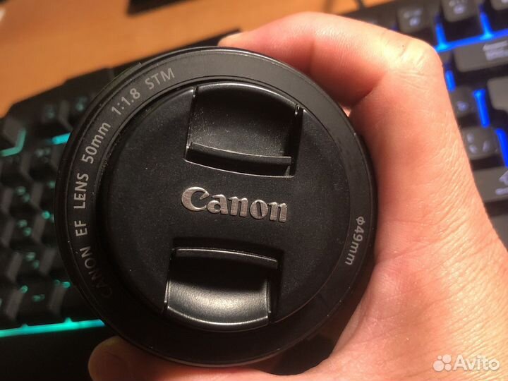 Объектив canon ef 50mm f 1.8 stm