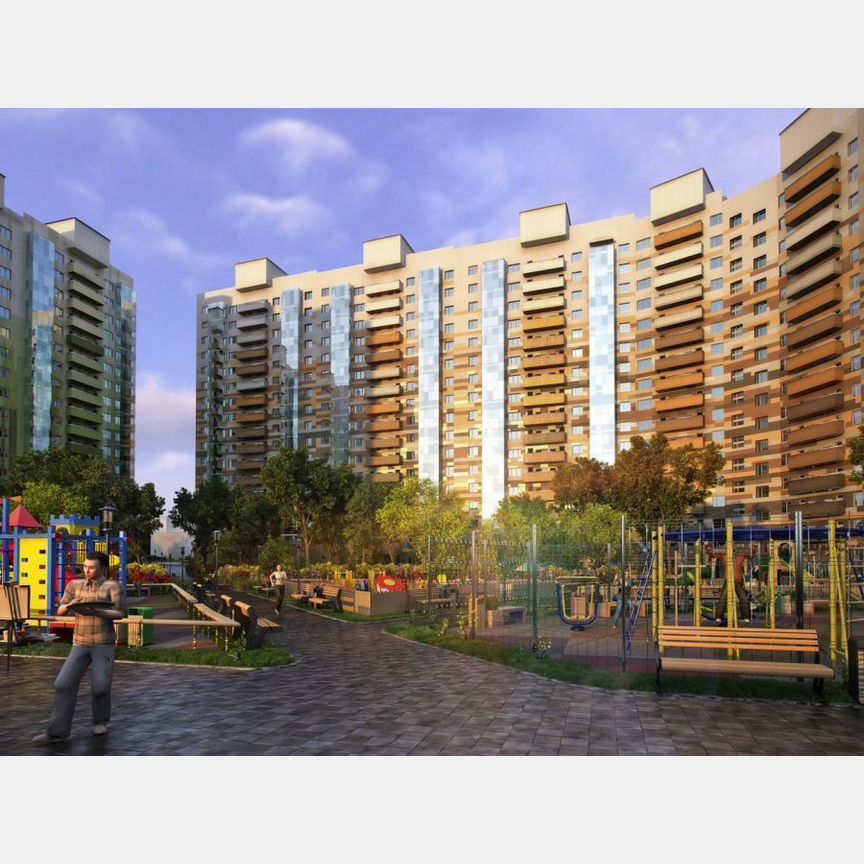 2-к. квартира, 72,7 м², 7/17 эт.