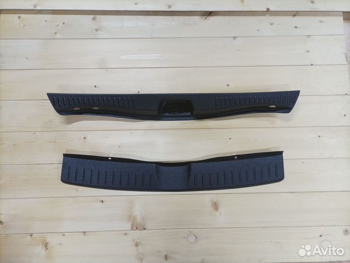 Накладки в проем багажника и на бампер Сандеро 2