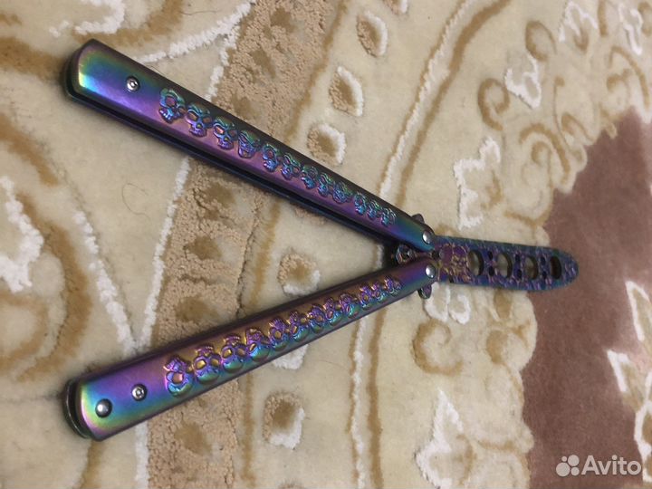 Тренировочный нож бабочка