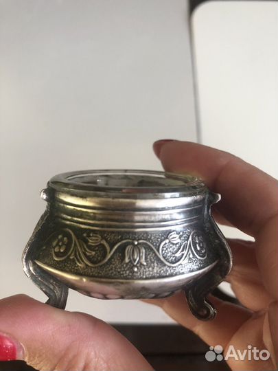 Солонка мельхиор СССР