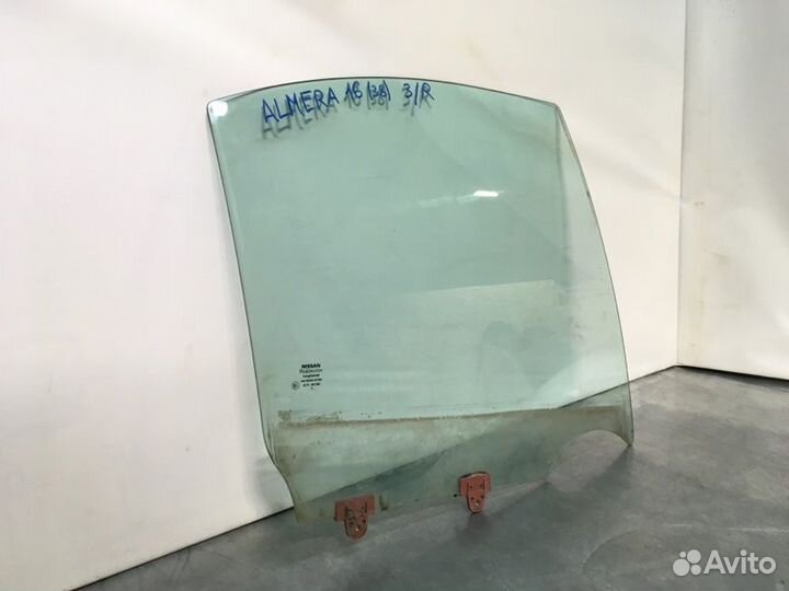 Стекло двери заднее правое Nissan Almera N16