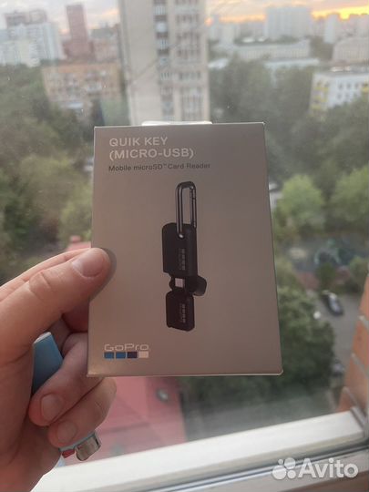 Кардридер GoPro Quik Key Micro-USB (amcru-001)