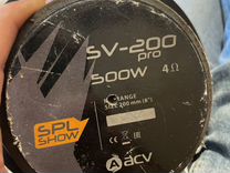 ACV SV-200PRO SPL Show