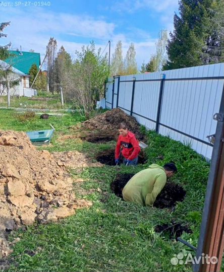 Септик из бетонных колец под ключ Канализация