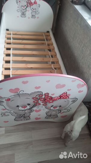 Детская кровать от 3 лет для девочки