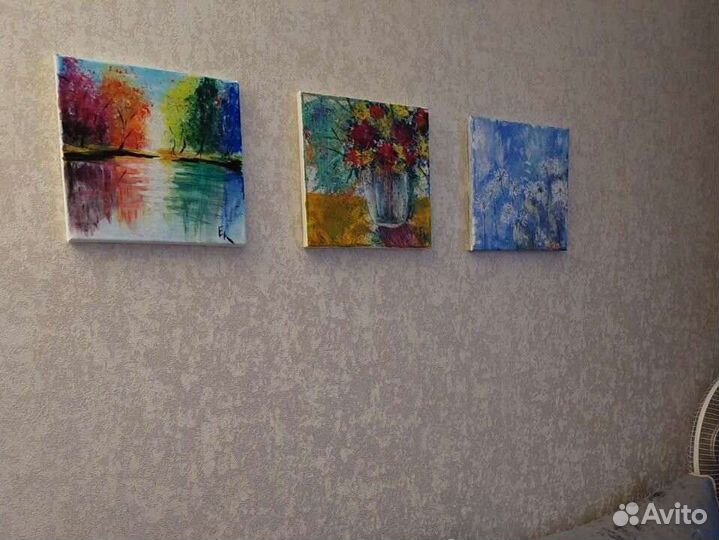 Картина на холсте акрилом