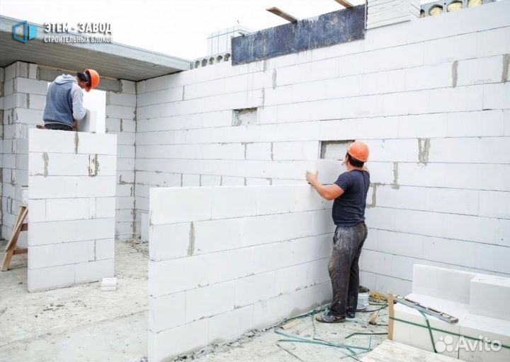 Газобетонные Строительные Блоки, Газосиликат. лср