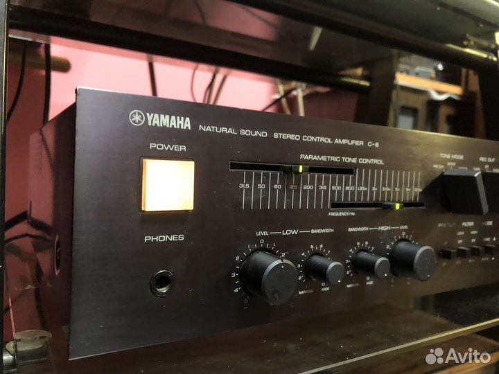 Yamaha C-6 предварительный усилитель 100 вольт