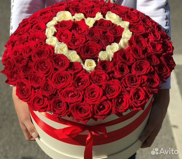 101 роза 51 роза Цветы