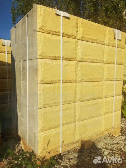 Блоки с облицовкой от производителя