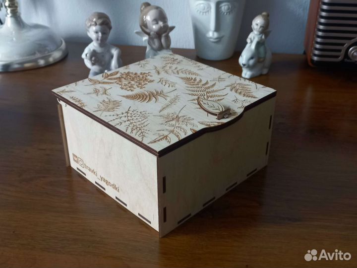 Деревянная шкатулка-конструктор