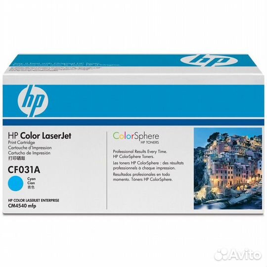 Лазерный картридж HP CLJ CM4540MFP cyan 139503