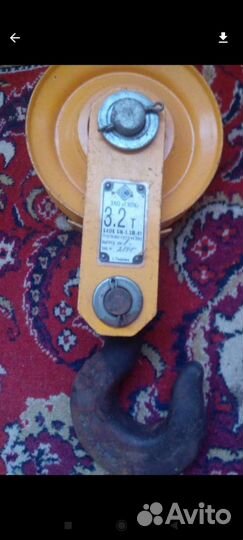 Блок подъемный