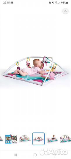 Развивающий коврик tiny love