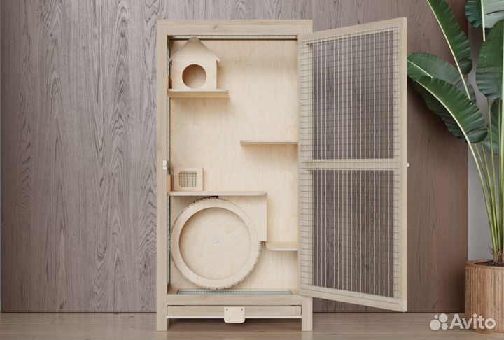 Клетка Витрина для шиншиллы дегу белки хорька